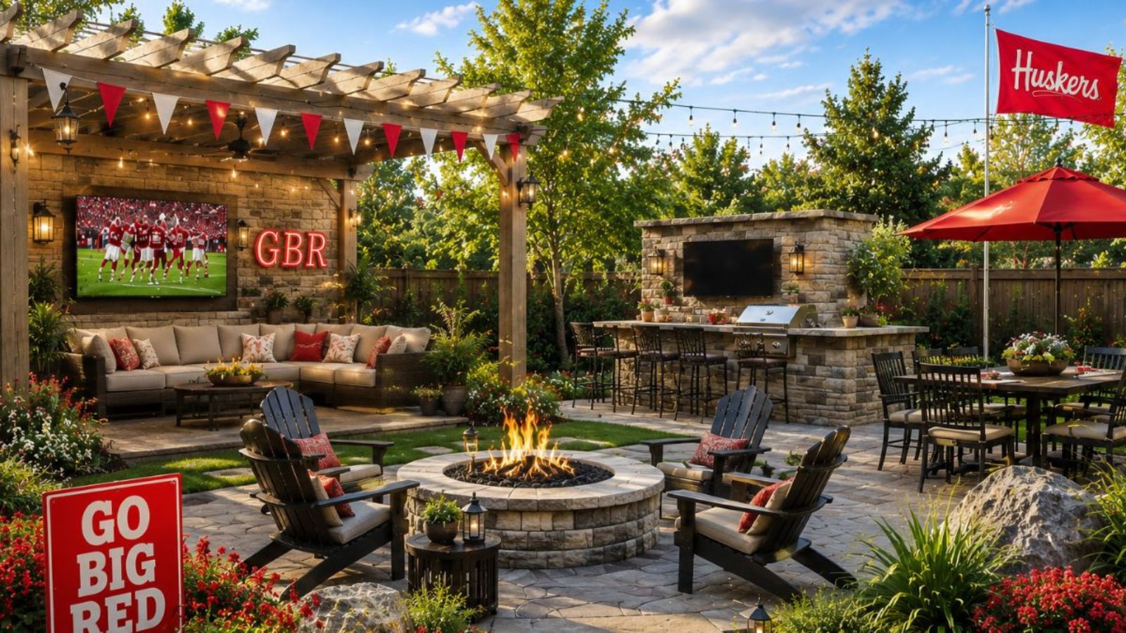 How to Create the Ultimate Omaha Husker Tailgate In Your Backyard Before Football Season